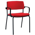 Visitor Chair Kit - 'Aviator' 4 Leg (Black)